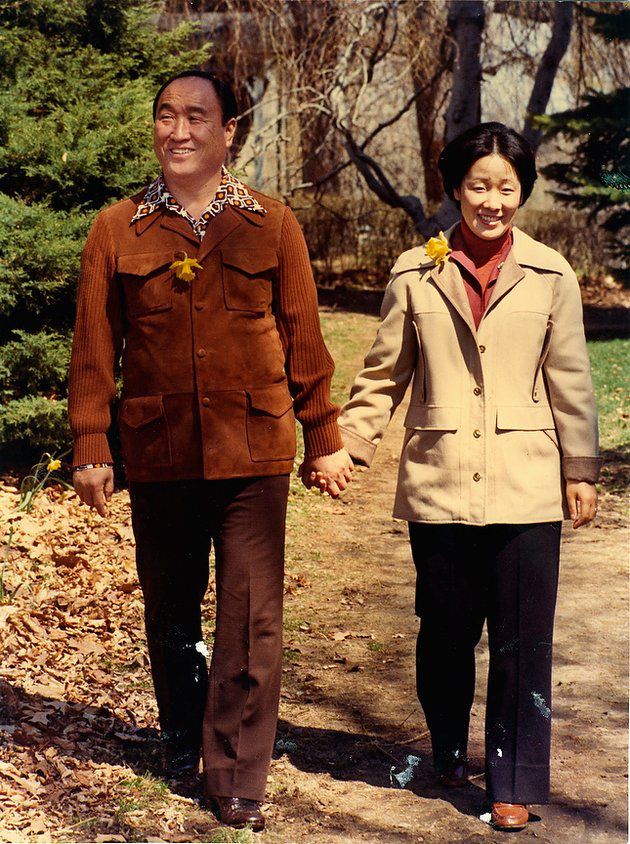 Fader og Moder Moon på 70-tallet